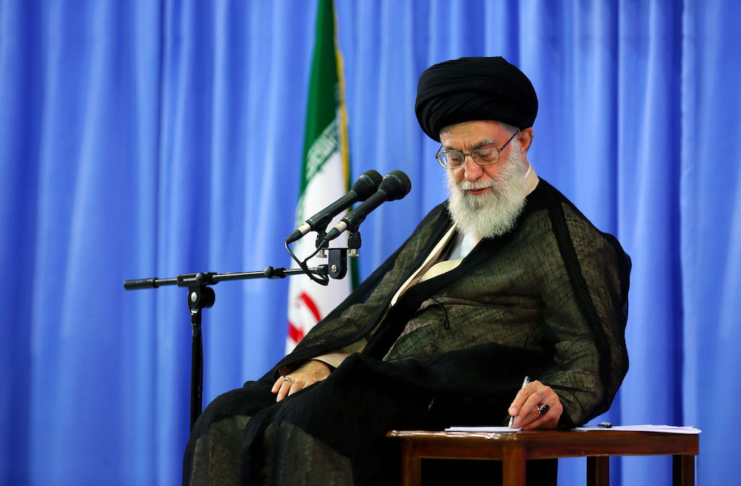 Iron's supreme Ali Khamenei