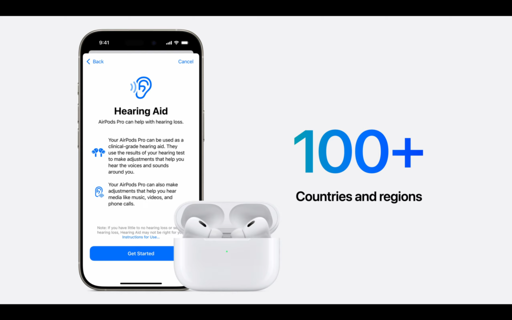 Apple AirPods Pro 2 Hearing aid