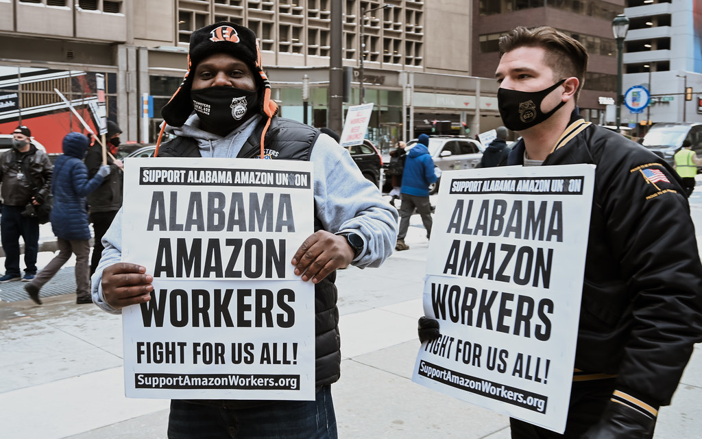 amazon workers strike