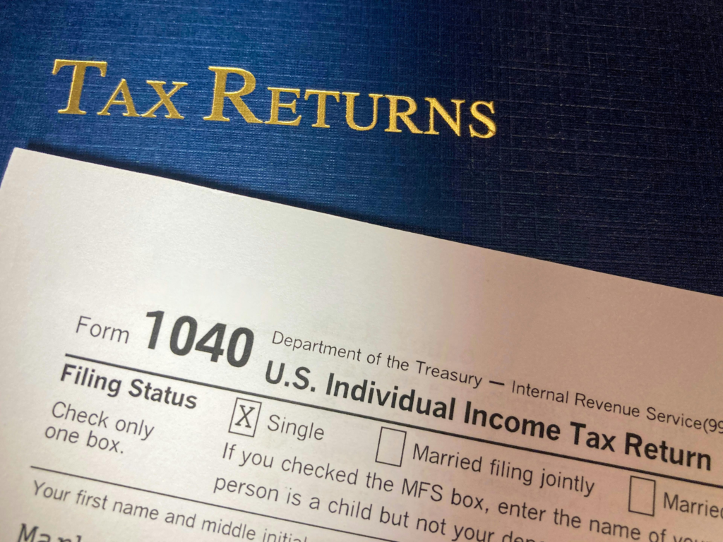 IRS tax return checks